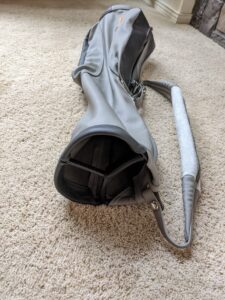 Carbon Fiber and leather Golf bag